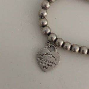 Tiffany & Co. beaded bracelet 925 silver